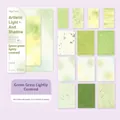 Green Grass Lightly Covered artistic scrapbooking papers with nature patterns, 23 pieces - Green Grass Lightly Covered