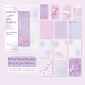 Mauve Dream Shadow art paper set for journaling with 23 purple decorative sheets - Mauve Dream Shadow