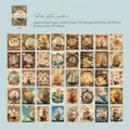 Retro maritime themed scrapbooking kit with 80 vintage nautical paper stickers - Vintage Sea
