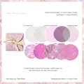 Pink Dream MO-CARD scrapbooking set with shimmering pearlescent papers and holographic films - Pink Dream Color