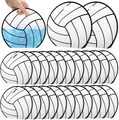 Detail of volleyball pattern treat bags with handle showing ice pack and liquid usage - 25*22.5cm / Volleyball