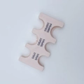 Pink plastic portable Japanese coin organizer with slots for sorting different denominations - Pink Coin Rack (CW-157)