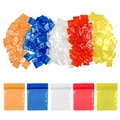 Mini colorful 1 inch thickened plastic zip lock bags for jewelry and small gift storage - 2.5*3cm / Multicolor