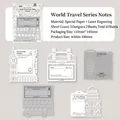 Note decorative intagliate al laser con motivi di Londra e monumenti iconici - Sogno Britannico