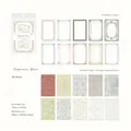 Inspiration Years Retro-Blumenbordüren-Aufkleber-Set mit 40 Blatt für DIY-Scrapbooking - Inspirierte Jahre