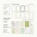 Lush Greenery hohle Rahmen Papier-Set für DIY-Scrapbooking mit 40 botanischen Blättern - Grüne Reben