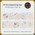 Fantasy spider web PET tape with shell light effect and butterfly patterns for journaling - All-encompassing Network