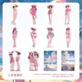Pegatinas PET Rose Tide impermeables con chicas de verano y temas de playa pack 12 - Marea de Rosas