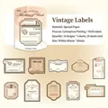 Vintage-Stil Encounter Words Memo-Etiketten aus Spezialpapier mit Hochdruck-Verfahren - Vintage-Etikett