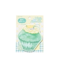 Mocard Lime Smoothie cupcake shaped sticky notes for scrapbooking decoration 30 sheets - Lime Smoothie