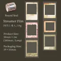 Vintage frame PET decorative tape for scrapbooking 50mm x 2m shiny film sticker - Streaming Film
