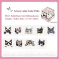 Nastro decorativo in PET con illustrazioni di gatti per diari e decorazioni fai-da-te - Miao Stella Animale Carino