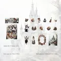Adesivi Vintage Butterfly Mist per scrapbooking DIY con design fantasy steampunk - Nebbia di Farfalla