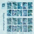 Decoratief papierset met watertextuur en perkamentpapier voor scrapbooking en journal - Rimpel Silhouet
