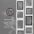 Nastro adesivo decorativo Frozen Memory stile pellicola vintage in carta kraft - 6. Film della Memoria