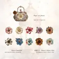 Vintage-Blumenaufkleber-Set mit 20 eleganten handgezeichneten Blumenillustrationen - Paper Flowers