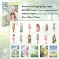 Pack de pegatinas estilo revista de moda para decoración de agendas y papelería - Fresco