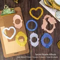Retro European frame decorative paper for scrapbooking with 4 colors and 20 sheets - Mirror Of Rose