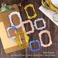 Retro vine frame decorative stickers in 4 metallic colors for scrapbooking DIY - Vine Frame