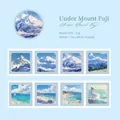 Nastro in PET opaco con scene di neve sul Monte Fuji e arte della pittura a olio - Sotto il Monte Fuji