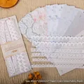 Kit de scrapbooking Vintage Moonlight con cintas de encaje y papel decorativo retro - Luz de Luna