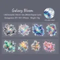 Galaxy Bloom PET tape 50mm x 2m watercolor nebula decorative washi sticker roll - Galaxy Bloom