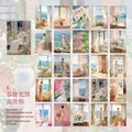 Collection de papier d'art impressionniste vintage 100 feuilles pour scrapbooking - Fleurs de Printemps pour te Voir