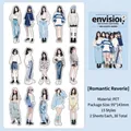 Waterproof PET stickers set featuring 15 anime girl character designs in 30 pieces pack - Romantic Reverie
