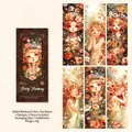 Fairy Fantasy gold-foiled bookmarks in Sweet Forest theme for DIY scrapbooking decor - Sweet Forest