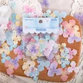 Floral scrapbooking paper pack with orchid fairy patterns for DIY crafts and journaling - Orchid Elf