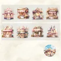 Cinta PET decorativa Cupcake House para álbumes de recortes y pegatinas de cuentos - Magdalena
