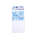 Artistic butterfly theme notepad with 50 sheets in light blue and purple finish - Butterfly Lost Fire