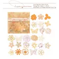 Garden floral and butterfly hollow paper material pack for DIY scrapbooking decoration - Flowery Garden