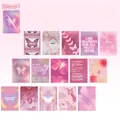 Carta per scrapbooking zucchero serale in toni rosa viola con motivi a farfalla - Miele di Brina Tardiva