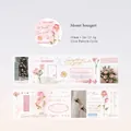 Monet Bouquet PET Deko-Klebeband mit Vintage-Blumenmustern und Kunstschriftzügen - Monets Strauß