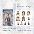 Madame Misty PET stickers with shell light and laser gold vintage lady designs - Madame Misty