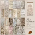 Mottled Years Vintage Deko-Papier Set für Scrapbooking mit 24 Spitzen-Designs - Mottled Shadows