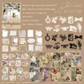 Collect Memories vintage 100 stuks PET en papier scrapbooking materiaal voor collages - Vintage collage