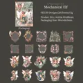 Mechanical Elf steampunk fairy PET stickers, 20-piece phantom apparel set for DIY scrapbooking - Phantom Costume