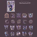 Mechanical Elf series purple night fairy PET stickers for DIY scrapbooking decor - Purple Night Fairy