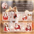 PET decorative tape featuring cute dog illustrations for DIY scrapbooking and crafts - Happy Puppy