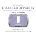 Poetic Color serie DIY stempelkussen in Lilapaars met florale plastic behuizing - Sering