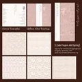 Papel de scrapbooking con relieve floral y motivos vintage de flores primaverales - Primavera de Dedo de Jade