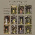 Papier de scrapbooking vintage thème forêt secrète avec 10 designs de portes en bois - Style Forêt Enchantée