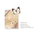 Papel decorativo vintage mariposa serie Bright Moon para scrapbooking 50 hojas - Estilo Luna Brillante