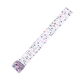 Cute pink and blue alphabet pattern washi tape with die-cut shapes for journaling - Color Candy Square