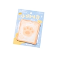 Simpatici post-it a forma di toast con zampa, 30 fogli per scrapbooking e diari - Toast Cane