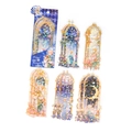Set adesivi PET laser Principe e Fiori con finitura olografica effetto conchiglia - Il Principe e il Fiore