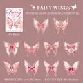 Elf Wings PET-stickerset met iriserende parelglans en vlinderontwerpen - Elfenvleugels