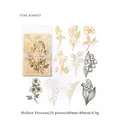 Hohlspitzenpapier der Vine Forest Serie mit 10 Blumenmustern für DIY Scrapbooking - Blumenwald